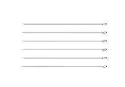 Vendita online di TRAMONTINA - SET 6 SPIEDINI IN ACCIAIO INOX 30CM LINEA CHURRASCO