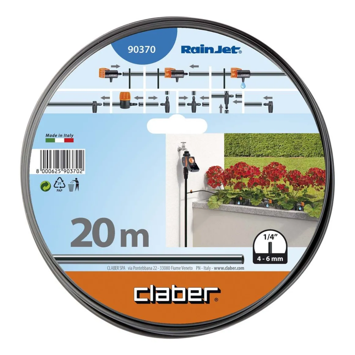Vendita online di TUBO CAPILLARE 20MT D. 1/4" (4-6mm)
