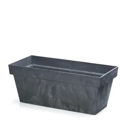 Vendita online di VASO CUBE 39,2X18,2X16CM ANTRACITE