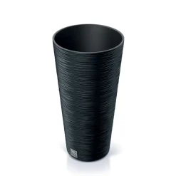 Vendita online di VASO FURU SLIM 27LT 30X57.5CM IN PLASTICA ANTRACITE