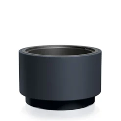 Vendita online di VASO HEOS DIAM. 46,8 H. 29,5 ANTRACITE