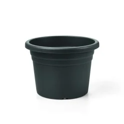 Vendita online di VASO JESOLO 0.9LT DIAM. 14CM IN PLASTICA ANTRACITE