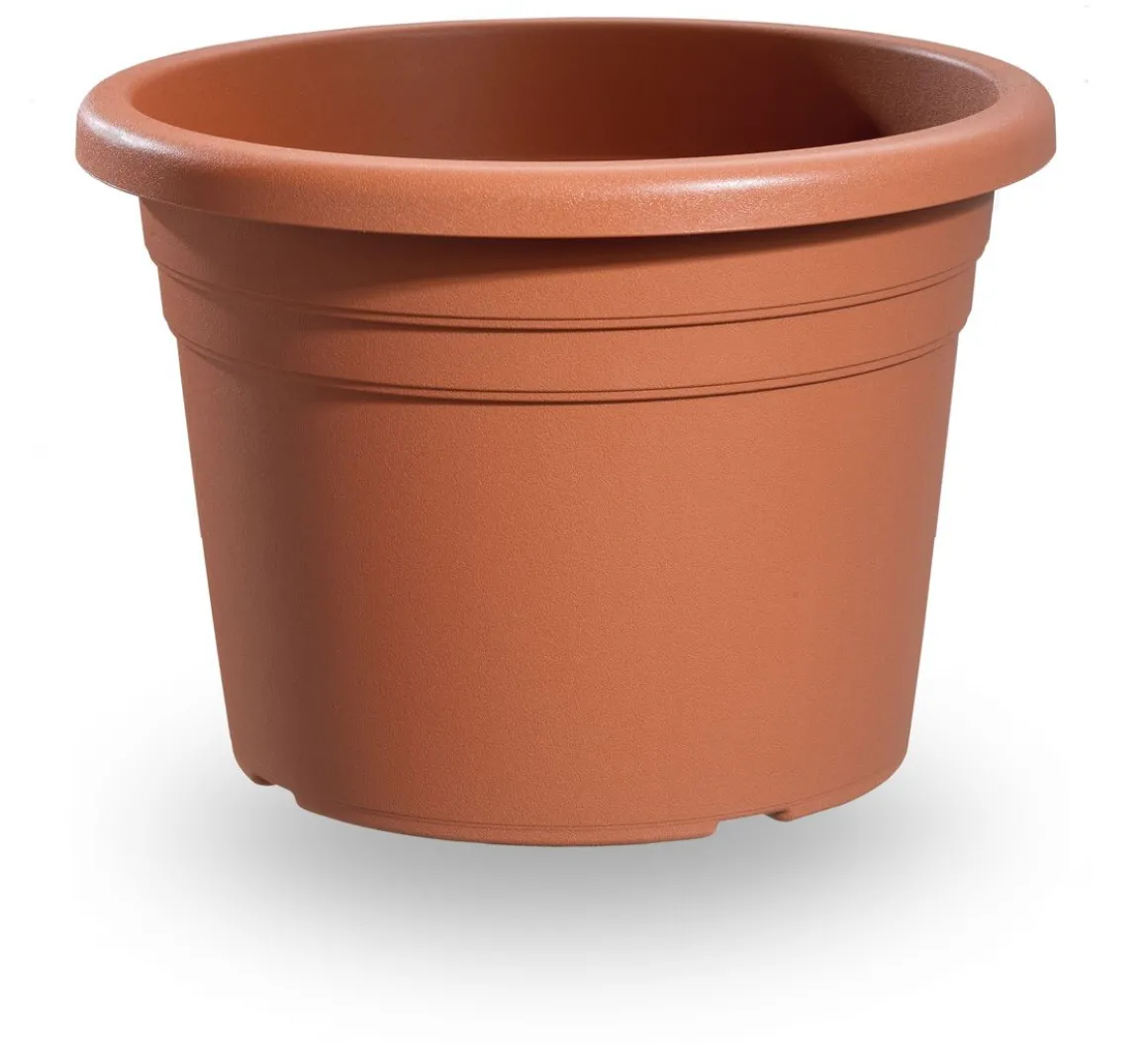 Vendita online di VASO JESOLO 4.7LT DIAM. 25CM IN PLASTICA TERRACOTTA