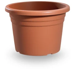 Vendita online di VASO JESOLO 28LT DIAM. 45 CM IN PLASTICA TERRACOTTA