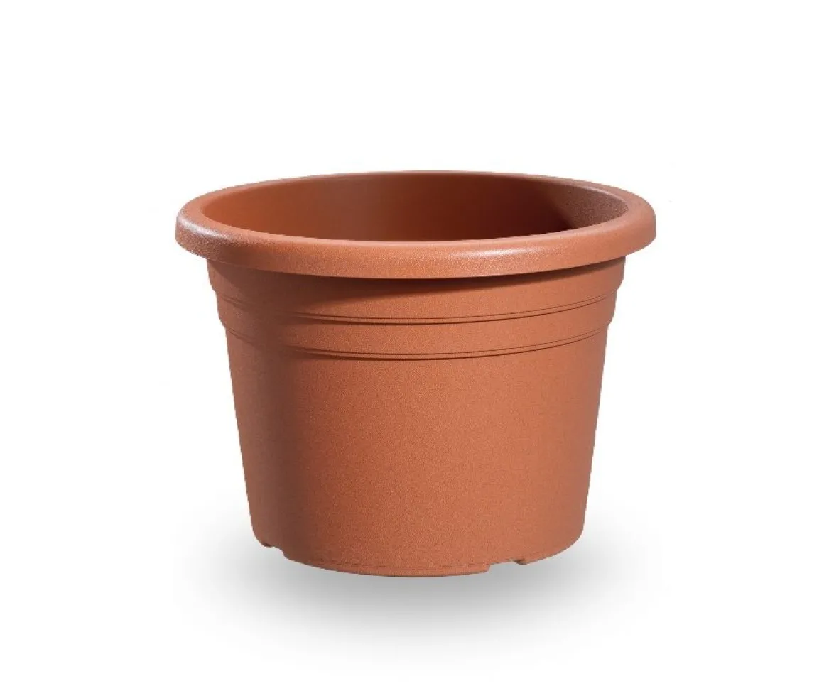 Vendita online di VASO JESOLO 0.9LT DIAM. 14 IN PLASTICA TERRACOTTA