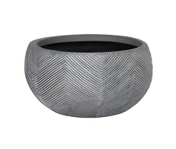 Vendita online di VASO LOWA GRIGIO DIAM. 31 H. 15,5