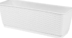 Vendita online di VASO RATOLLA 29,3X12X12,6CM BIANCO