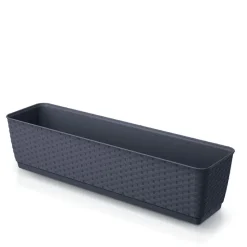 Vendita online di VASO RATOLLA ANTRACITE 59X15,4X14,2CM ANTRACITE