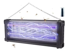 Vendita online di ZANZARIERA CON TELECOMANDO E VASSOIO REMOVIBILE 70X9CM H 27CM 40W