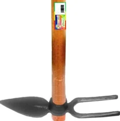 Vendita online di ZAPPINO CUORE/BIDENTE CON MANICO IN LEGNO NATURALE