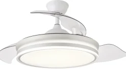 VENTILATORE DA SOFFITTO A LED DIAM. 107CM BIANCO