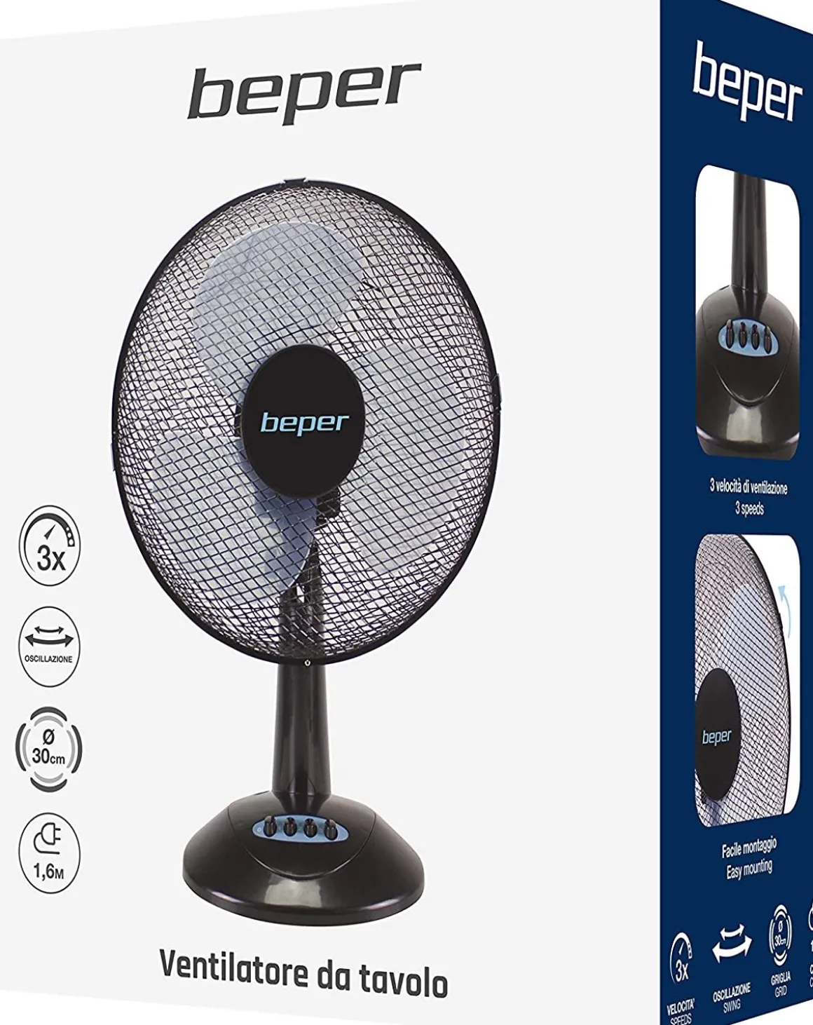 VENTILATORE DA TAVOLO