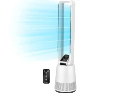 VENTILATORE E PURIFICATORE D'ARIA CON TELECOMANDO 50W DIAM. 25 H. 96CM