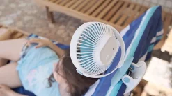 VENTILATORE RICARICABILE CON CLIP
