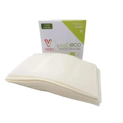 VESTA - 50 SACCHETTI BIODEGRADABILI PER SOTTOVUOTO 15X25 TRASPARENTI