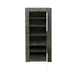 VETRINA 1 ANTA MOD. CAPRI OSSIDO E BIANCO LUCIDO: vendita online VETRINA 1 ANTA MOD. CAPRI OSSIDO E BIANCO LUCIDO in offerta