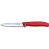 VICTORINOX - SPELUCCHINO ONDULATO ROSSO LINEA SWISS CLASSIC 8CM