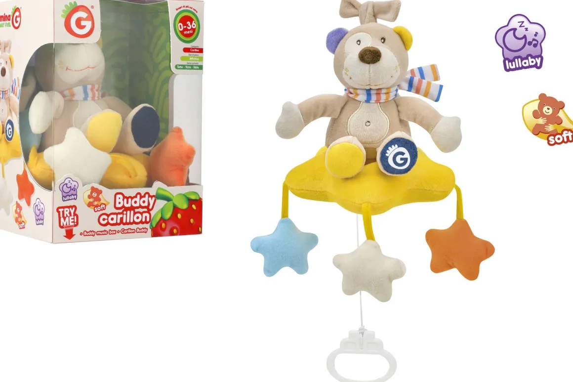 VITAMINA G - CARILLON MUSICALE ORSETTO CON STELLA APPEND TRY-ME: vendita online VITAMINA G - CARILLON MUSICALE ORSETTO CON STELLA APPEND TRY-ME in offerta