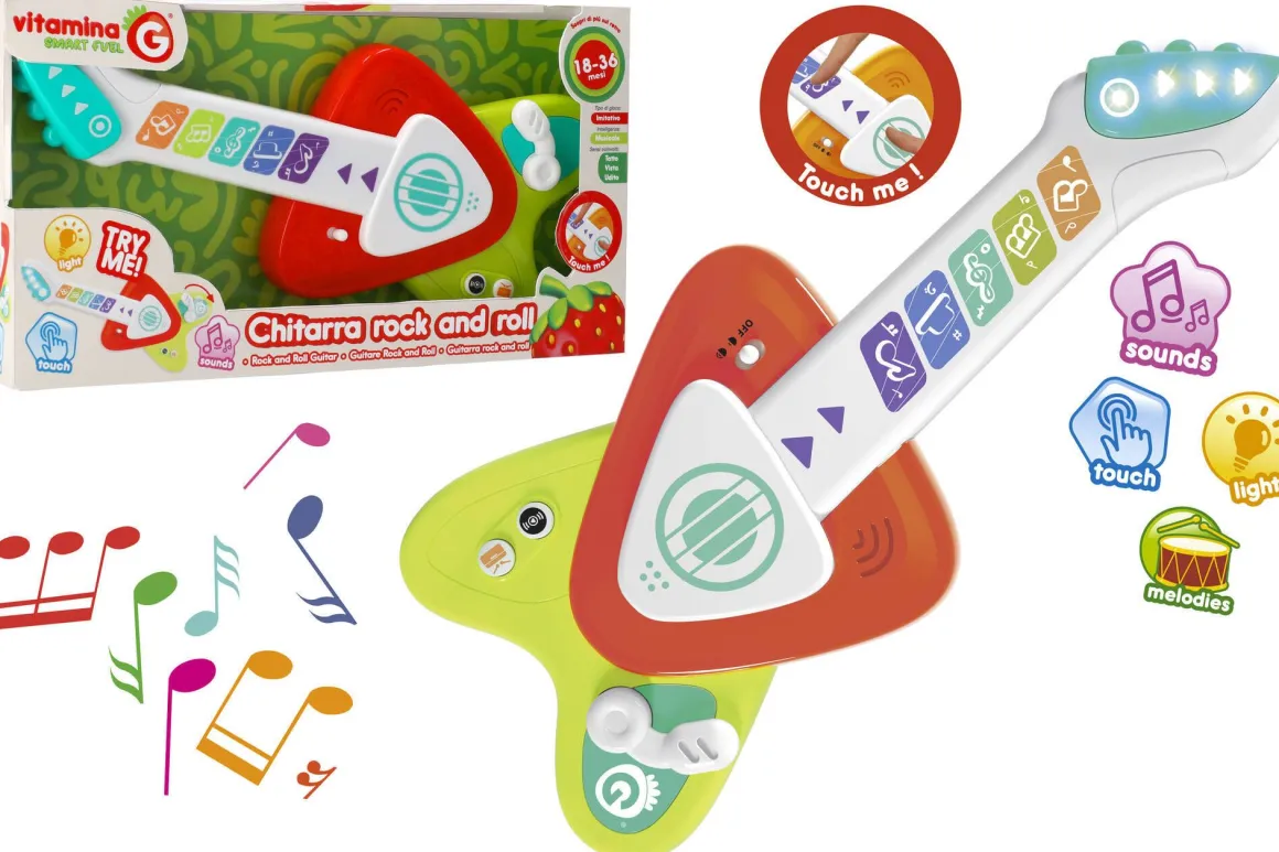 VITAMINA G - CHITARRA CON TOUCH/MUSICA E LUCI TRY ME: vendita online VITAMINA G - CHITARRA CON TOUCH/MUSICA E LUCI TRY ME in offerta