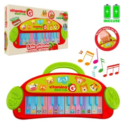 VITAMINA G - PIANOLA ANIMALE CON 24 TASTI: vendita online VITAMINA G - PIANOLA ANIMALE CON 24 TASTI in offerta