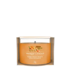 YANKEE CANDLE - CANDELA VOTIVE IN VETRO FARM FRESH PEACH: vendita online YANKEE CANDLE - CANDELA VOTIVE IN VETRO FARM FRESH PEACH in offerta