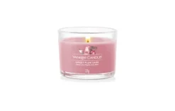 YANKEE CANDLE - CANDELA VOTIVE IN VETRO SWEET PLUM SAKE: vendita online YANKEE CANDLE - CANDELA VOTIVE IN VETRO SWEET PLUM SAKE in offerta