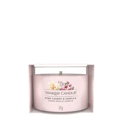 YANKEE CANDLE - CANDELA VOTIVE IN VETRO CHERRY VANILLA: vendita online YANKEE CANDLE - CANDELA VOTIVE IN VETRO CHERRY VANILLA in offerta