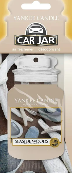 YANKEE CANDLE - CAR JAR SEASIDE WOODS: vendita online YANKEE CANDLE - CAR JAR SEASIDE WOODS in offerta