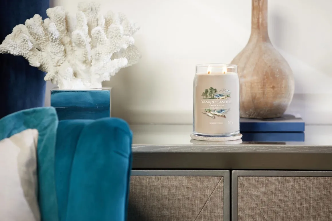 YANKEE CANDLE - GIARA GRANDE 2 STOPPINI SEASIDE WOODS: vendita online YANKEE CANDLE - GIARA GRANDE 2 STOPPINI SEASIDE WOODS in offerta