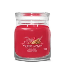 YANKEE CANDLE - GIARA MEDIA 2 STOPPINI SPARKING CINNAMON XMAS in vendita online