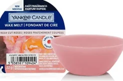 Yankee Candle - Tart Di Cera da Fondere Fresh Cut Roses: Candela Profumata