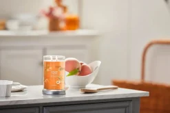 YANKEE CANDLE - TUMBLER GRANDE 2 STOPPINI FARM FRESH PEACH: vendita online YANKEE CANDLE - TUMBLER GRANDE 2 STOPPINI FARM FRESH PEACH in offerta