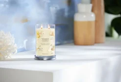 YANKEE CANDLE - TUMBLER GRANDE 2 STOPPINI SOFT WOOL AMBER: vendita online YANKEE CANDLE - TUMBLER GRANDE 2 STOPPINI SOFT WOOL AMBER in offerta