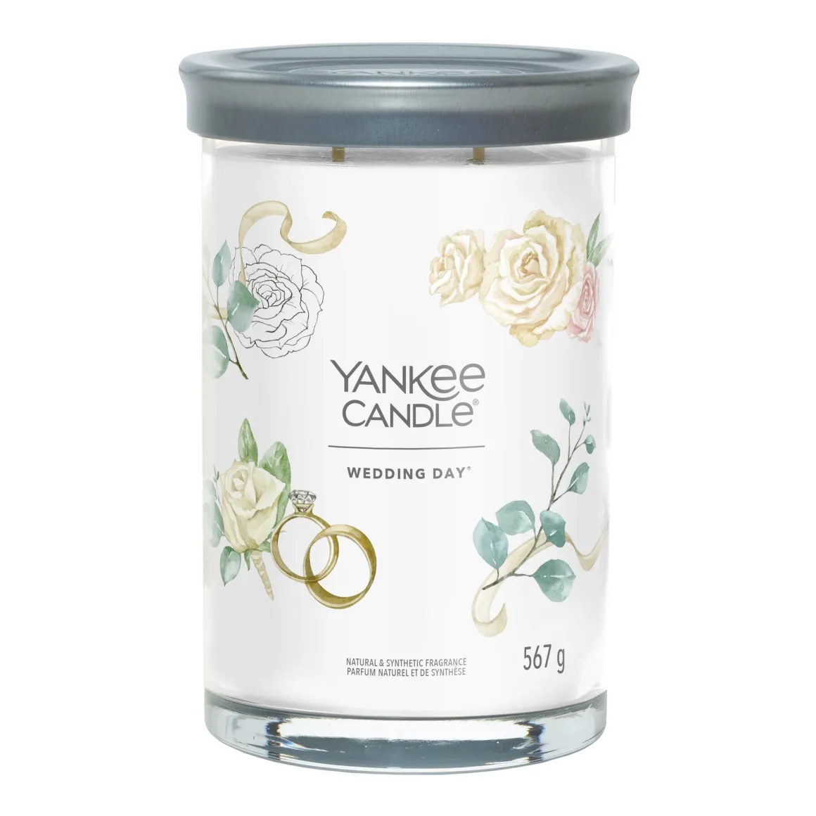 YANKEE CANDLE - TUMBLER GRANDE 2 STOPPINI WEDDING DAY: vendita online YANKEE CANDLE - TUMBLER GRANDE 2 STOPPINI WEDDING DAY in offerta