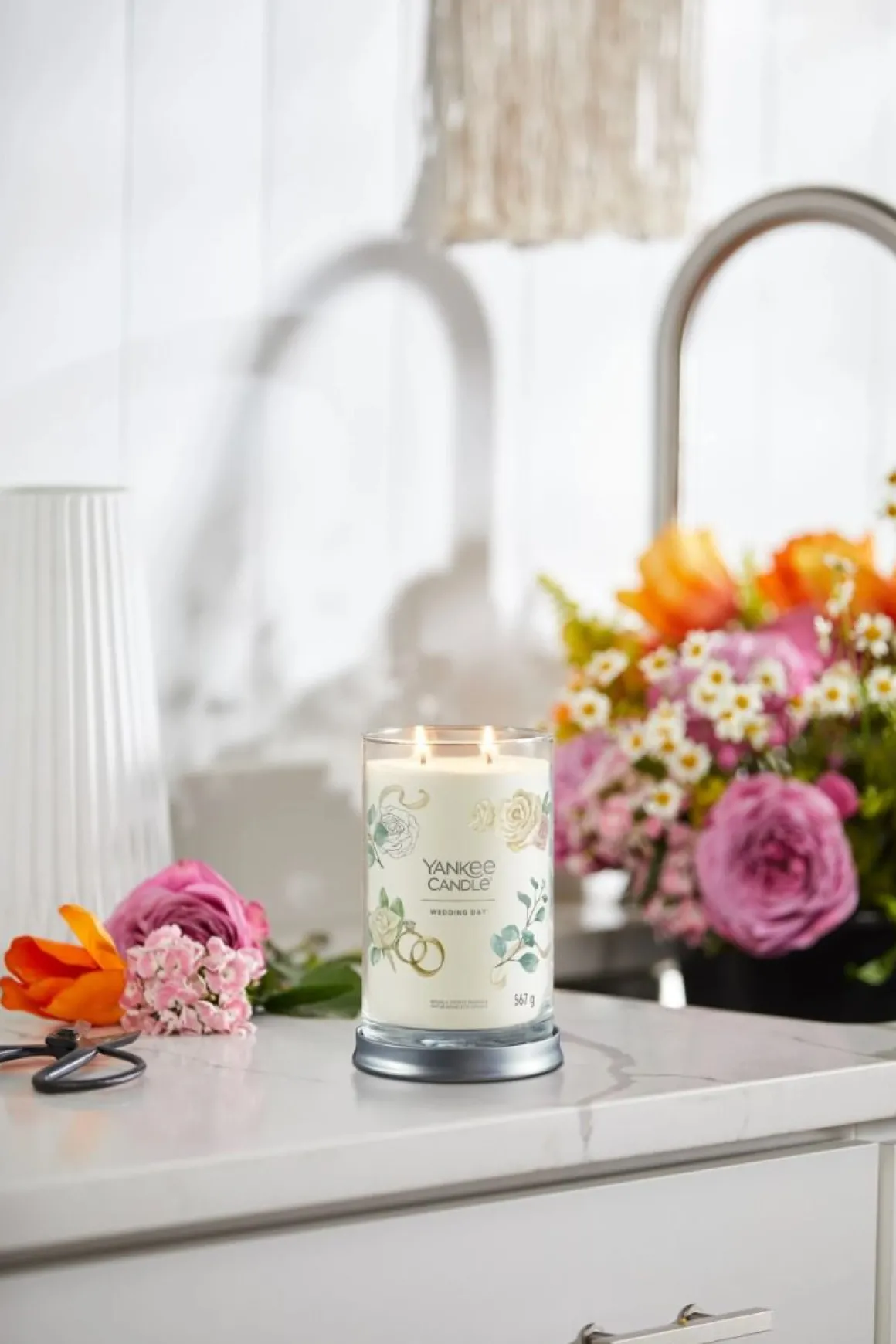 YANKEE CANDLE - TUMBLER GRANDE 2 STOPPINI WEDDING DAY: vendita online YANKEE CANDLE - TUMBLER GRANDE 2 STOPPINI WEDDING DAY in offerta