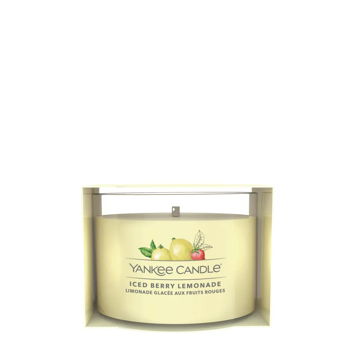 YANKEE CANDLE - CANDELA VOTIVE IN VETRO ICE BERRY LEMONADE: vendita online YANKEE CANDLE - CANDELA VOTIVE IN VETRO ICE BERRY LEMONADE in offerta
