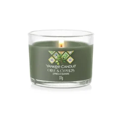 YANKEE CANDLE - CANDELA VOTIVE IN VETRO OLIVE AND CYPRESS: vendita online YANKEE CANDLE - CANDELA VOTIVE IN VETRO OLIVE AND CYPRESS in offerta