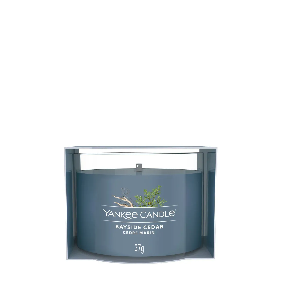 YANKEE CANDLE - CANDELA VOTIVE IN VETRO BAYSIDE CEDAR: vendita online YANKEE CANDLE - CANDELA VOTIVE IN VETRO BAYSIDE CEDAR in offerta