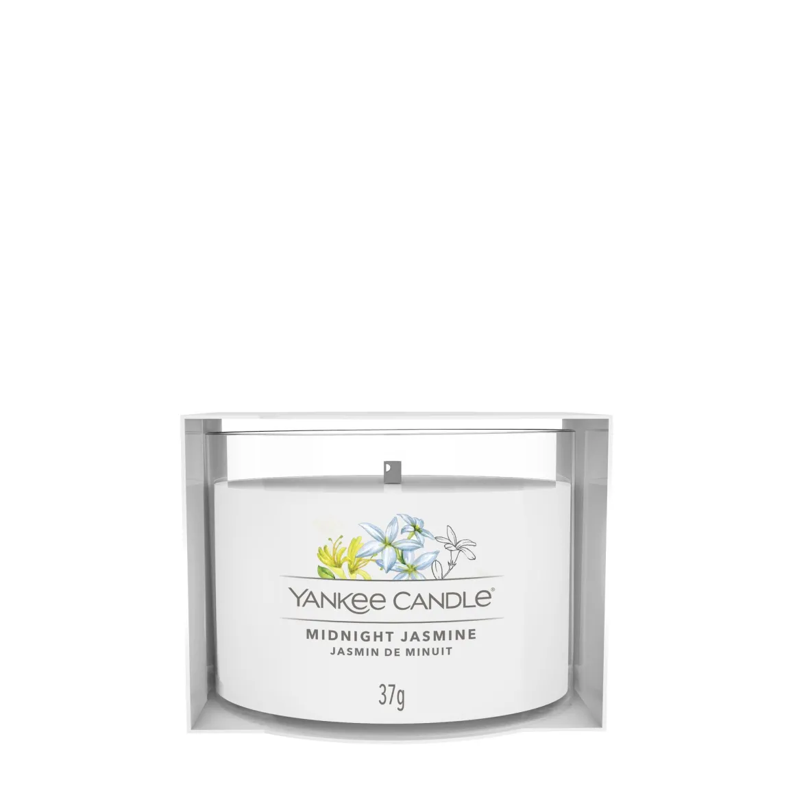 YANKEE CANDLE - CANDELA VOTIVE IN VETRO MIDNIGHT JASMINE: vendita online YANKEE CANDLE - CANDELA VOTIVE IN VETRO MIDNIGHT JASMINE in offerta