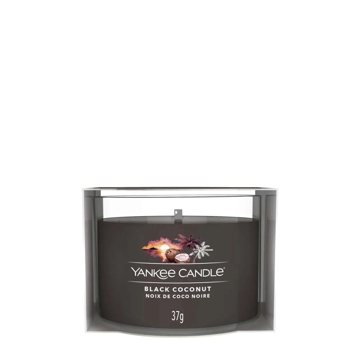 YANKEE CANDLE - CANDELA VOTIVE IN VETRO BLACK COCONUT: vendita online YANKEE CANDLE - CANDELA VOTIVE IN VETRO BLACK COCONUT in offerta
