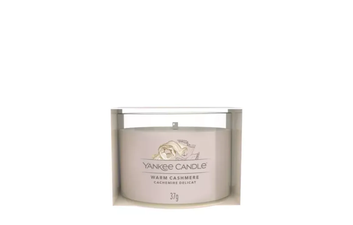 YANKEE CANDLE - CANDELA VOTIVE IN VETRO WARM CASHMERE: vendita online YANKEE CANDLE - CANDELA VOTIVE IN VETRO WARM CASHMERE in offerta
