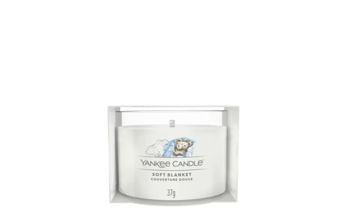 YANKEE CANDLE - CANDELA VOTIVE IN VETRO SOFT BLANKET: vendita online YANKEE CANDLE - CANDELA VOTIVE IN VETRO SOFT BLANKET in offerta