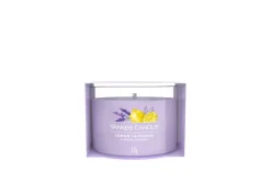 YANKEE CANDLE - CANDELA VOTIVE IN VETRO LEMON LAVENDER: vendita online YANKEE CANDLE - CANDELA VOTIVE IN VETRO LEMON LAVENDER in offerta