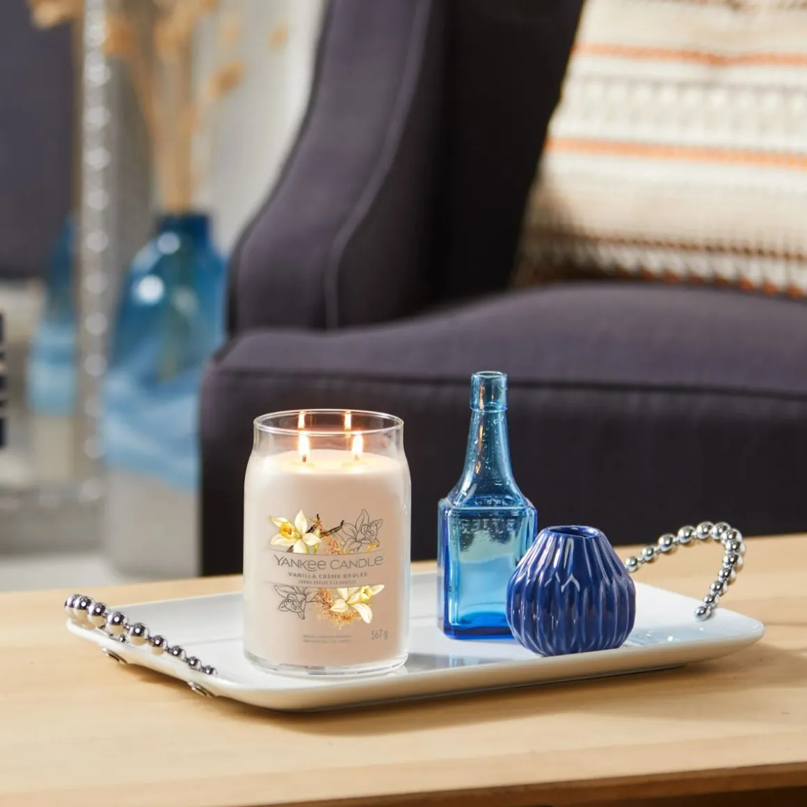 YANKEE CANDLE - GIARA GRANDE 2 STOPPINI VANILLA CREME BRULEE: vendita online YANKEE CANDLE - GIARA GRANDE 2 STOPPINI VANILLA CREME BRULEE in offerta
