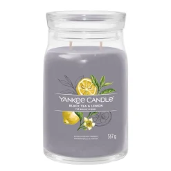YANKEE CANDLE - GIARA GRANDE 2 STOPPINI BLACK TEA AND LEMON: vendita online YANKEE CANDLE - GIARA GRANDE 2 STOPPINI BLACK TEA AND LEMON in offerta