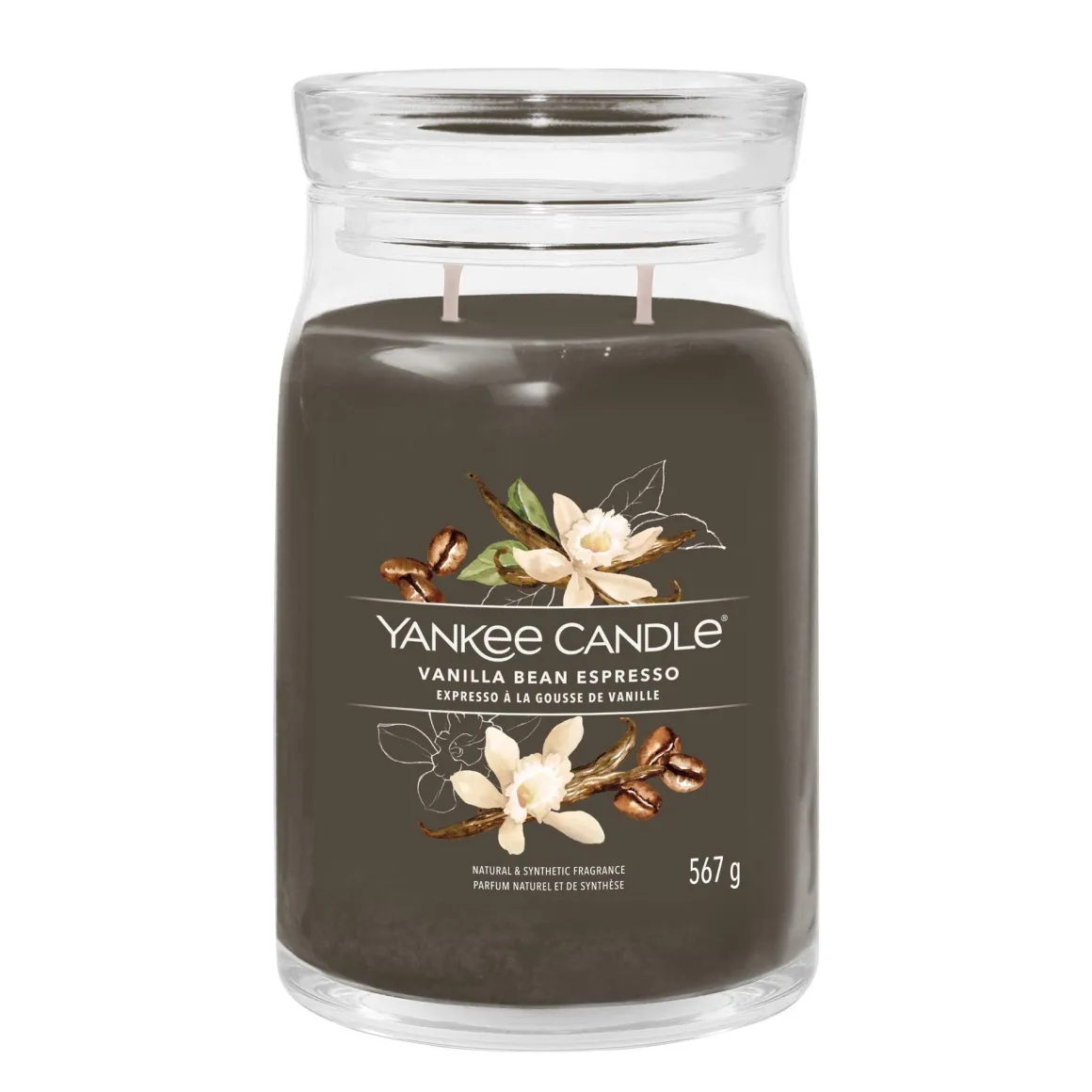 YANKEE CANDLE - GIARA GRANDE 2 STOPPINI VANILLA BEAN ESSPRESSO: vendita online YANKEE CANDLE - GIARA GRANDE 2 STOPPINI VANILLA BEAN ESSPRESSO in offerta