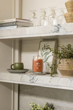 YANKEE CANDLE - GIARA GRANDE 2 STOPPINI PUMPKIN CINNAMON SWIRL: vendita online YANKEE CANDLE - GIARA GRANDE 2 STOPPINI PUMPKIN CINNAMON SWIRL in offerta
