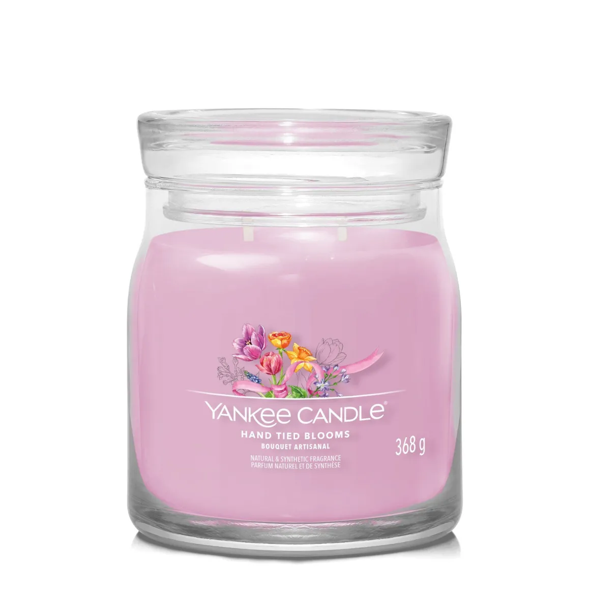 YANKEE CANDLE - GIARA MEDIA 2 STOPPINI HAND TIED BLOOMS: vendita online YANKEE CANDLE - GIARA MEDIA 2 STOPPINI HAND TIED BLOOMS in offerta