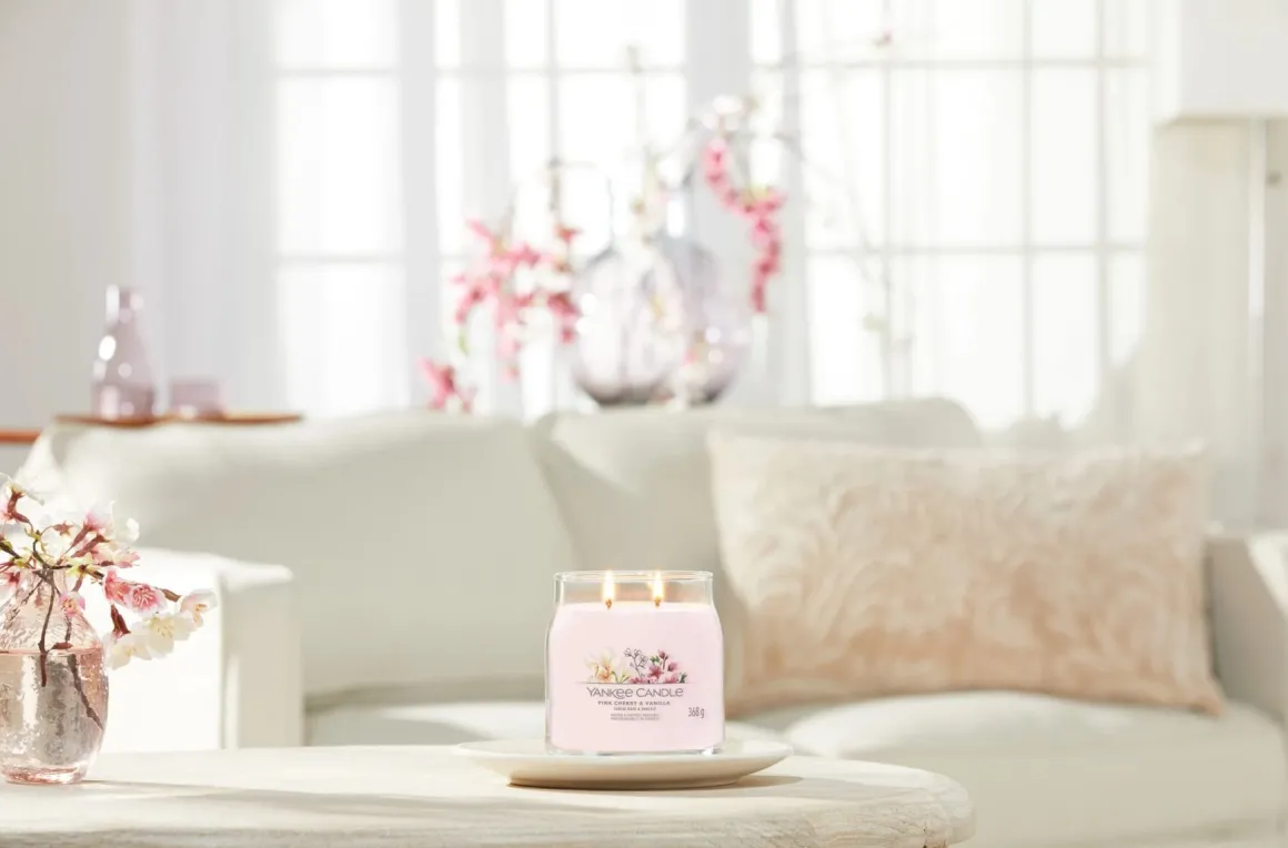 YANKEE CANDLE - GIARA MEDIA 2 STOPPINI PINK CHERRY VANILLA: vendita online YANKEE CANDLE - GIARA MEDIA 2 STOPPINI PINK CHERRY VANILLA in offerta