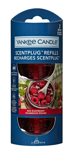 YANKEE CANDLE - SET 2 RICARICHE SCENTPLUG RED RASPBERRY: vendita online YANKEE CANDLE - SET 2 RICARICHE SCENTPLUG RED RASPBERRY in offerta